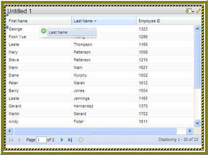 Data Table - Move Column